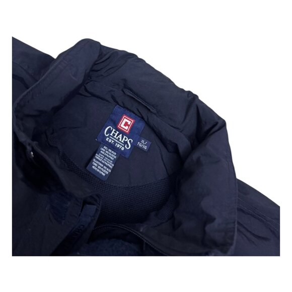 CHAPS Designer Vintage Y2K Waterproof Windbreaker Jacket Mens XL - Picture 5 of 6